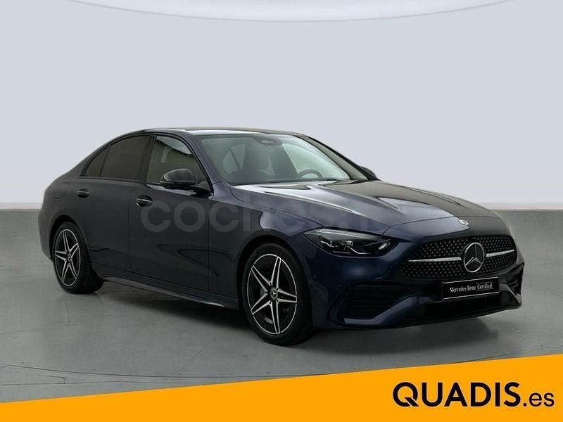 Usado Mercedes C200 163 CV (119 kW) 2025 Azul Berlina