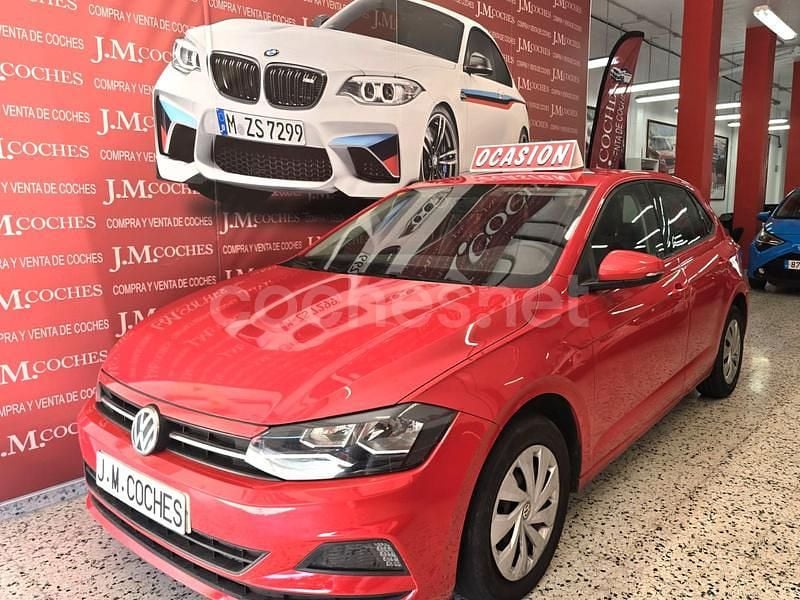 Rojo Usado 2019 VW Polo Advance Berlina | 9990 € (Buen precio) - Imagen 1/4