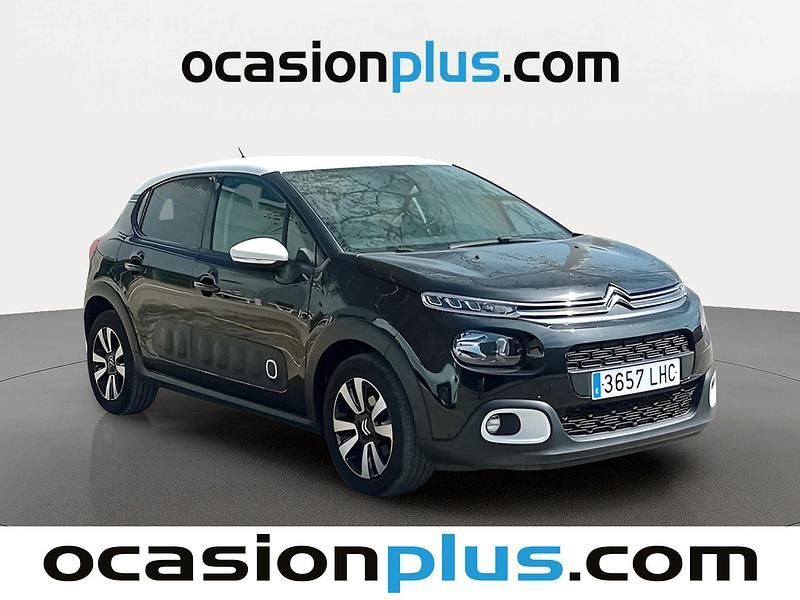 Usado Citroën C3 Shine 110 CV (80 kW) 2020 Negro Utilitario