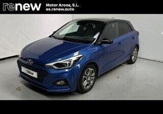 Azul Usado 2019 Hyundai i20 Berlina | 12.900 € (Precio justo) - Imagen 1/4