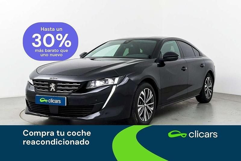 Usado Peugeot 508 Allure 131 CV (96 kW) 2022 Negro Berlina