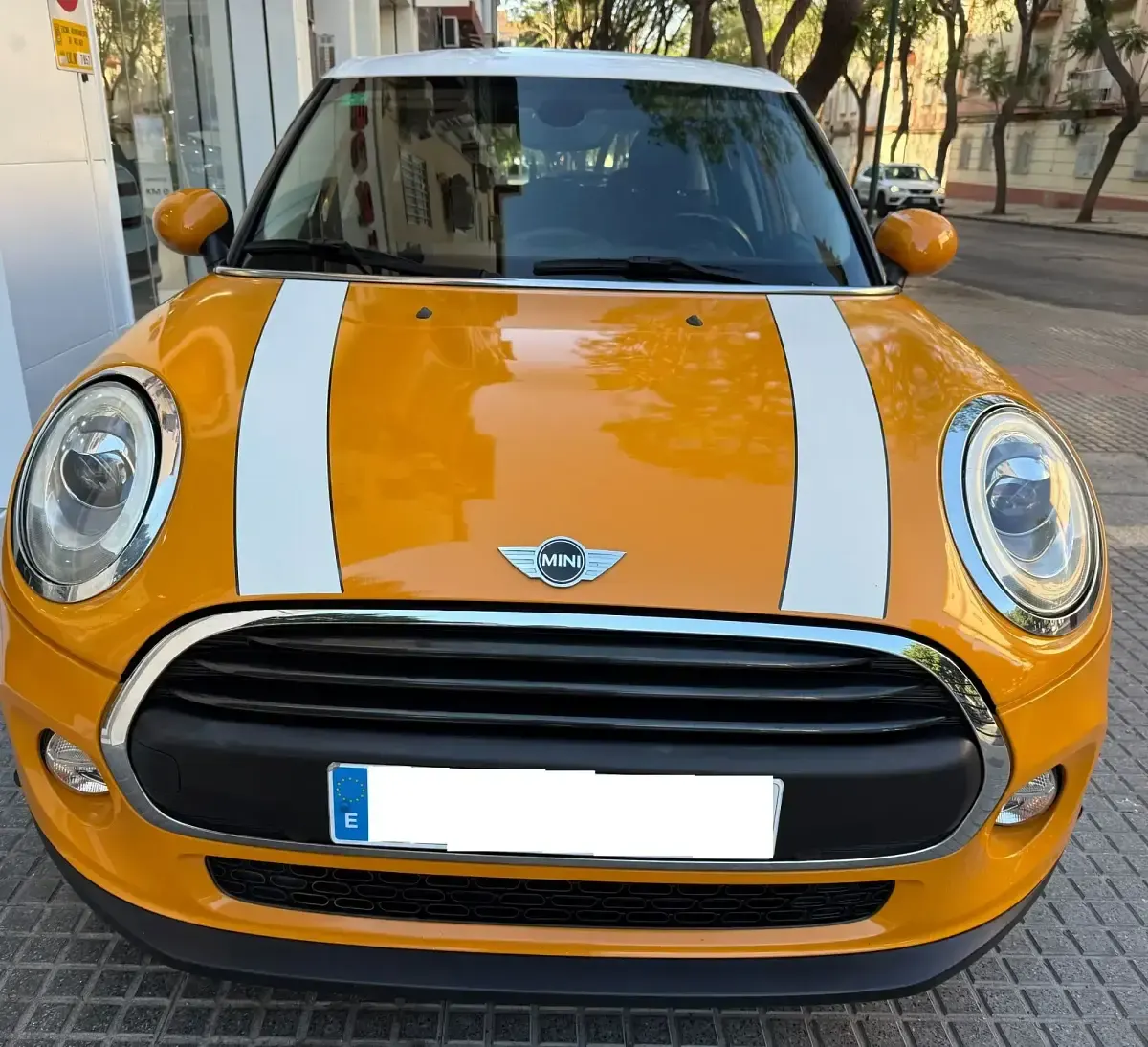 Usado Mini One D 95 CV (69 kW) 2018 Naranja Utilitario