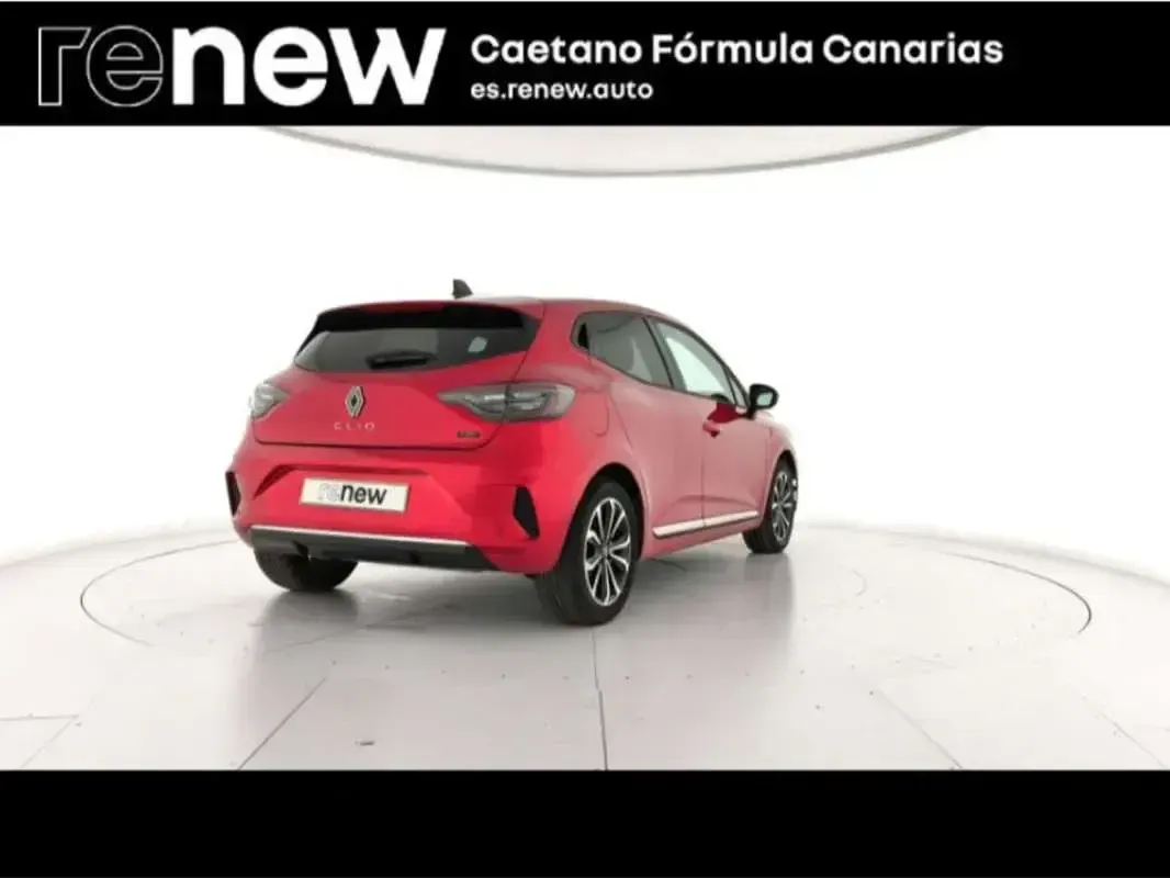 Usado Renault Clio V Techno 140 CV (102 kW) 2025 Rojo Berlina