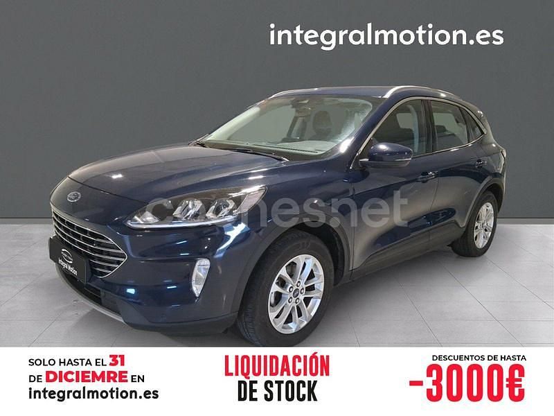 Negro Usado 2021 Ford Kuga Titanium SUV | 22.900 € (Precio justo) - Imagen 1/4
