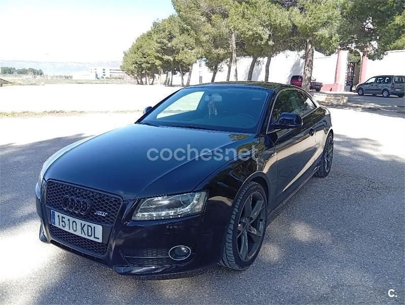 Usado Audi A5 240 CV (176 kW) 2009 Negro Coupe