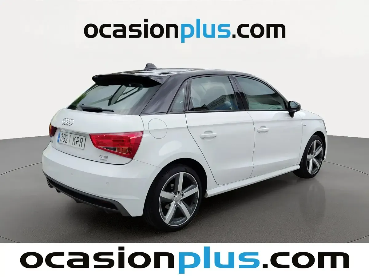 Brugt Audi A1 Sportback S-Line 95 HK (69 kW) 2018 Hvid Hatchback