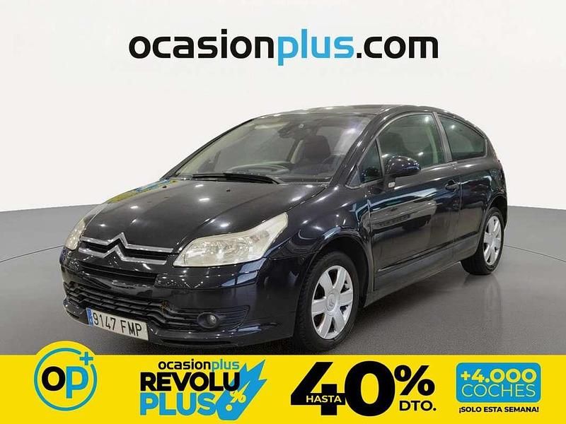 Usado Citroën C4 109 CV (80 kW) 2007 Negro Coupe