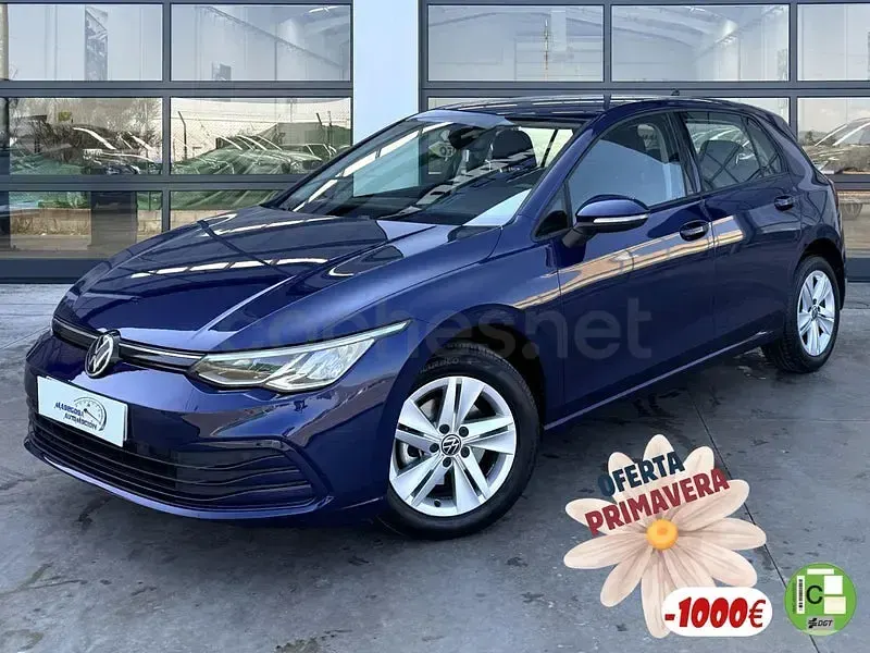 Usado VW Golf VIII 116 CV (85 kW) 2021 Azul Berlina