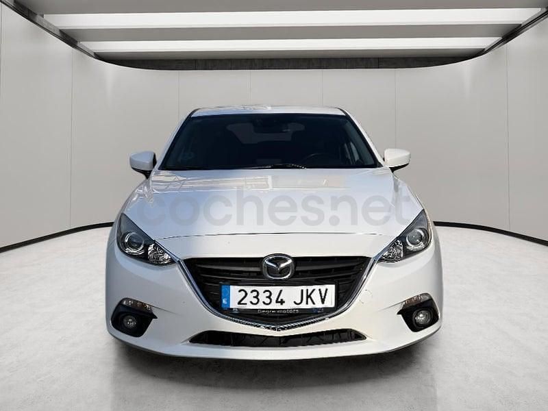 Usado Mazda 3 Style 120 CV (88 kW) 2015 Blanco Berlina
