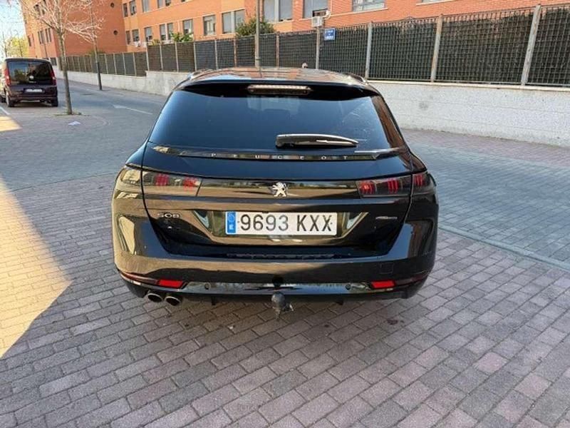 Usado Peugeot 508 SW Allure 163 CV (119 kW) 2019 Negro Familiar