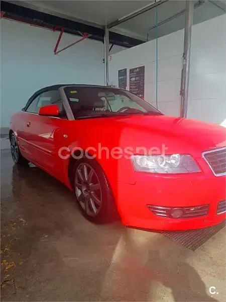 Usado Audi A4 Cabriolet 163 CV (119 kW) 2005 Rojo Descapotable