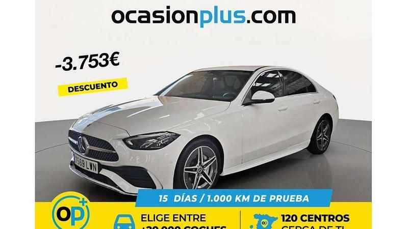 Usado Mercedes C220 200 CV (147 kW) 2022 Blanco Berlina