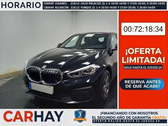 Negro Usado 2020 BMW 116 Advantage Utilitario | 17.490 € (Buen precio) - Imagen 1/4