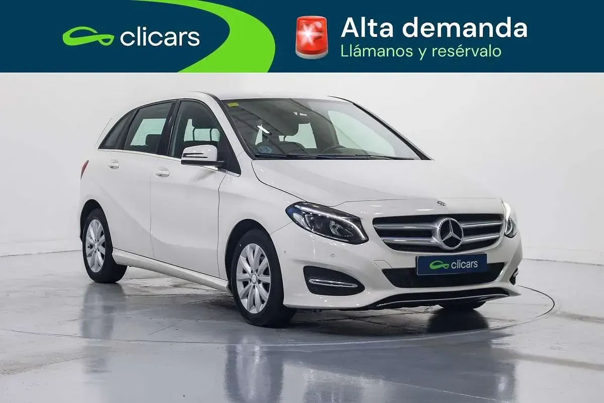 Usado Mercedes B180 109 CV (80 kW) 2015 Blanco Utilitario