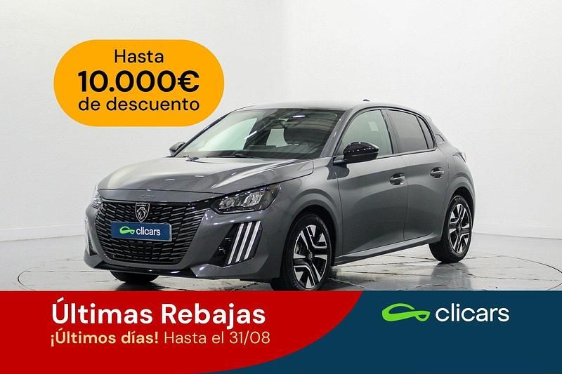 Gris Usado 2024 Peugeot 208 Allure Utilitario | 16.990 € (Un poco caro) - Imagen 1/4
