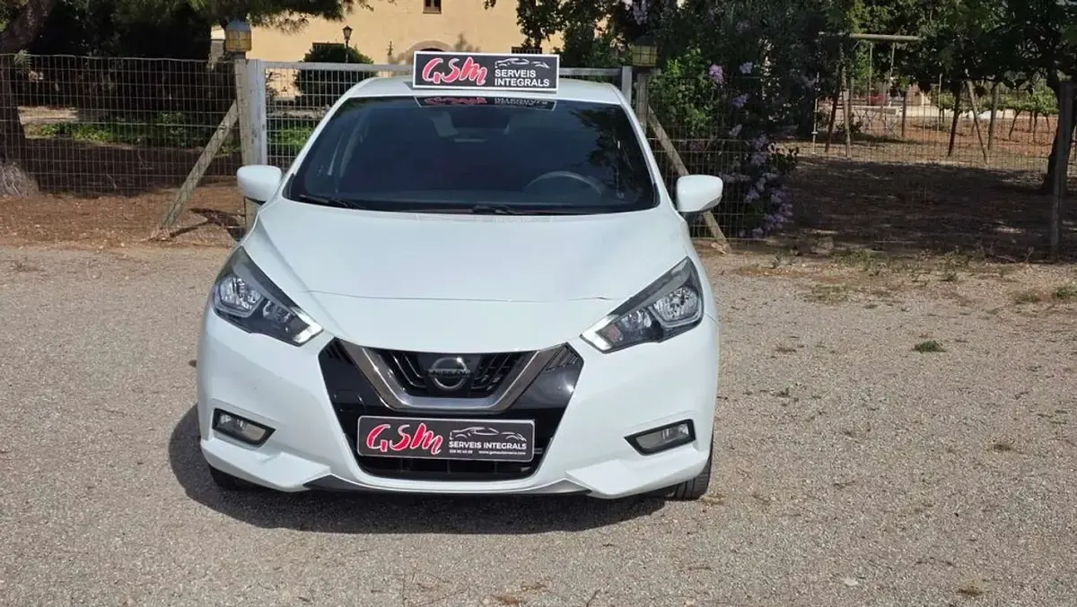 Usado Nissan Micra Visia 71 CV (52 kW) 2018 Blanco Utilitario