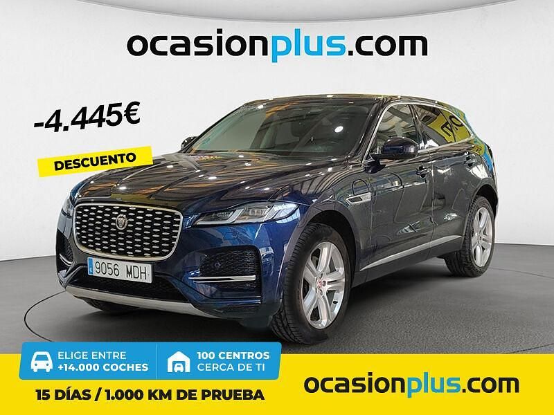 Azul Usado 2023 Jaguar F-Pace SE SUV | 34.900 € - Imagen 1/4