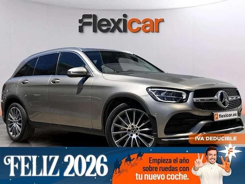 Gris Usado 2021 Mercedes GLC220 SUV | 30.490 € (Super precio) - Imagen 1/4