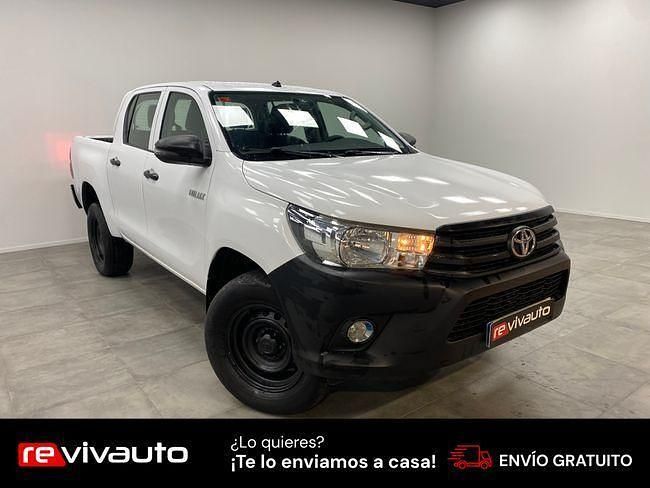 Usado Toyota HiLux 150 CV (110 kW) 2019 Blanco Recogida
