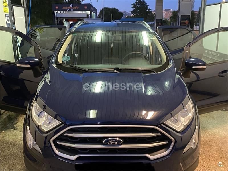 Azul Usado 2019 Ford Ecosport Trend SUV | 13.700 € (Precio justo) - Imagen 1/4