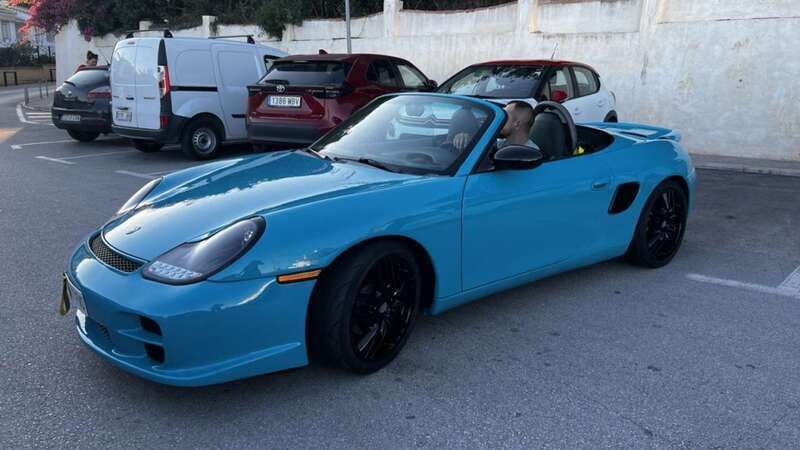 Usado Porsche Boxster 220 CV (161 kW) 2000 Azul Descapotable