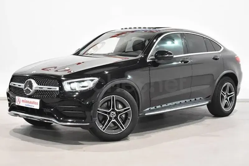 Usado Mercedes GLC220 194 CV (142 kW) 2020 Negro SUV