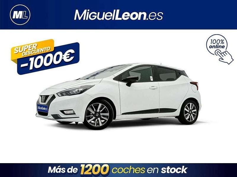 Blanco Usado 2023 Nissan Micra Utilitario | 14.985 € (Precio justo) - Imagen 1/3