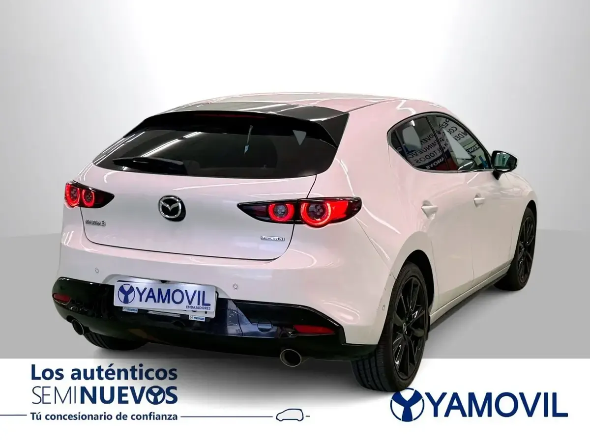 Usado Mazda 3 181 CV (133 kW) 2019 Blanco