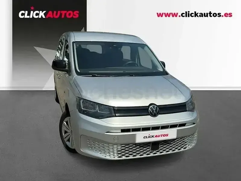 Usado VW Caddy 102 CV (75 kW) 2025 Gris / plata Monovolumen