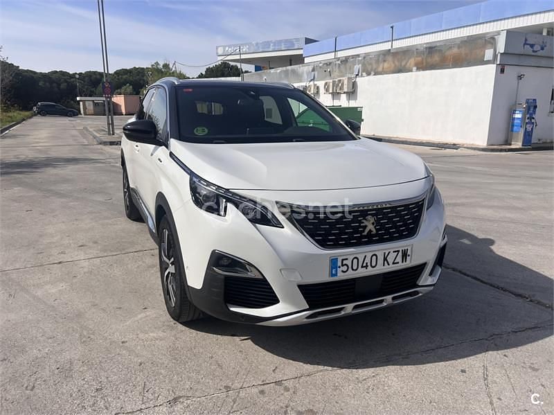 Usado Peugeot 3008 GT-line 130 CV (95 kW) 2019 Blanco SUV