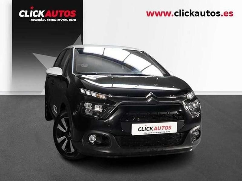 Usado Citroën C3 Feel 83 CV (61 kW) 2022 Negro Utilitario