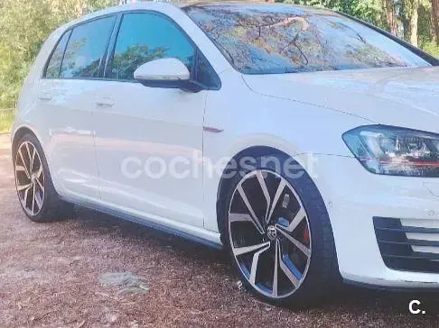 Usado VW Golf VII GTI 220 CV (161 kW) 2013 Blanco Berlina
