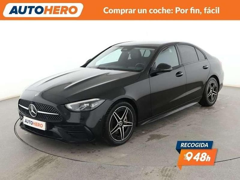 Negro Usado 2024 Mercedes C200 AMG line Berlina | 35.817 € (Super precio) - Imagen 1/3