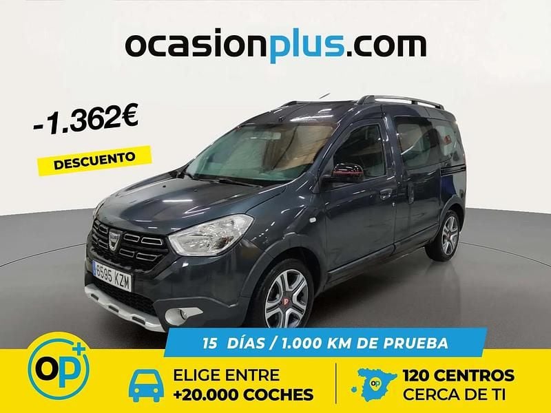 Occasion Dacia Dokker 131 ch (96 kW) 2019 Gris Monospace