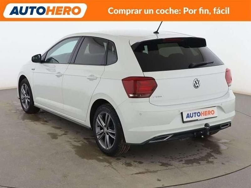 Usado VW Polo R-line 95 CV (69 kW) 2018 Blanco Utilitario