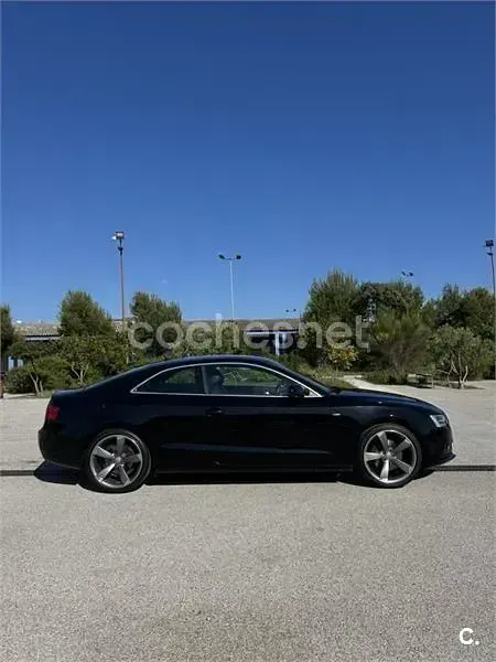 Usado Audi A5 S-Line 225 CV (165 kW) 2015 Negro Coupe