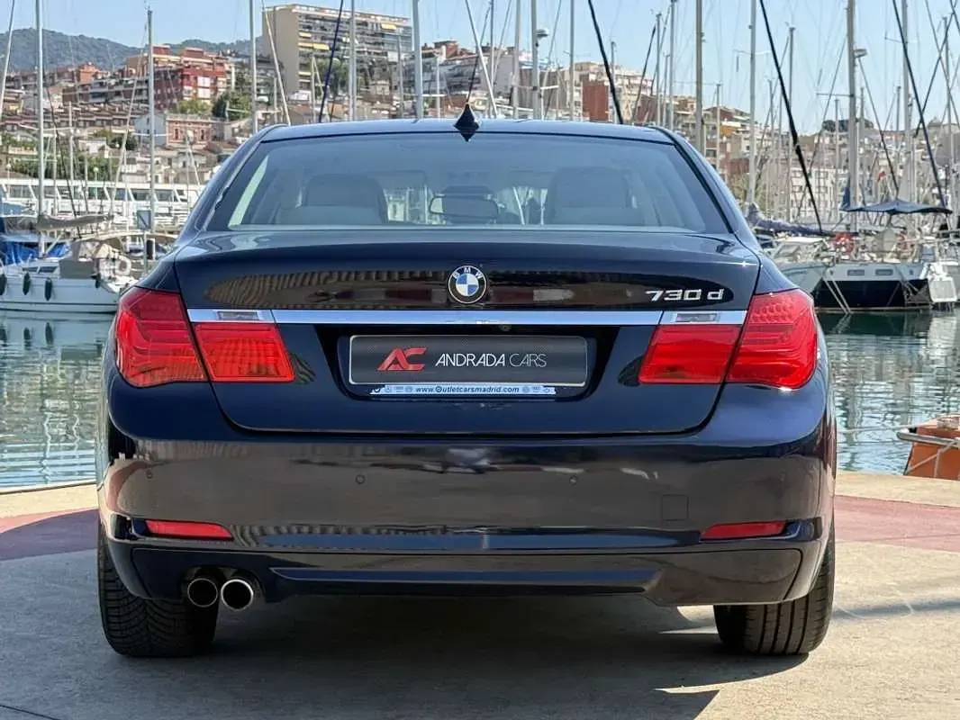 Usado BMW 730 245 CV (180 kW) 2009 Azul Berlina