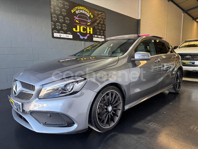 Gris / plata Usado 2016 Mercedes A220 AMG line Berlina | 16.499 € (Precio justo) - Imagen 1/4