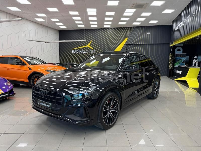 Negro Usado 2021 Audi Q8 S-Line SUV | 59.900 € (Un poco caro) - Imagen 1/4