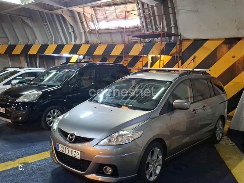 Usado Mazda 5 Style 143 CV (105 kW) 2010 Gris / plata Monovolumen
