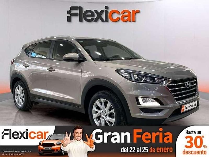 Beige Usado 2021 Hyundai Tucson N Line SUV | 17.490 € (Super precio) - Imagen 1/4