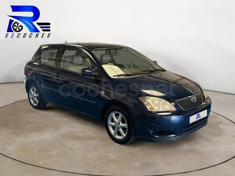 Usado Toyota Corolla Sol 110 CV (80 kW) 2002 Azul Berlina