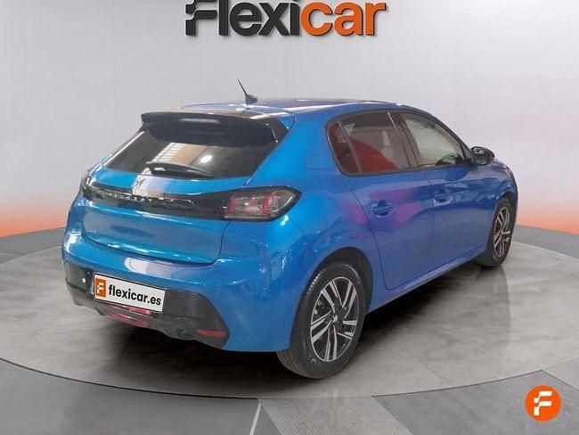 Usado Peugeot 208 Allure 100 CV (73 kW) 2022 Azul Utilitario