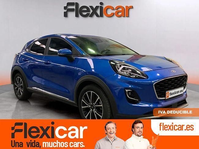 Azul Usado 2021 Ford Puma Titanium SUV | 16.990 € (Precio justo) - Imagen 1/4