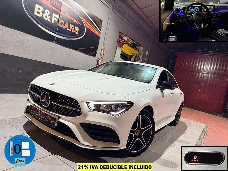 Usado Mercedes CLA250e 218 CV (160 kW) 2021 Blanco Berlina