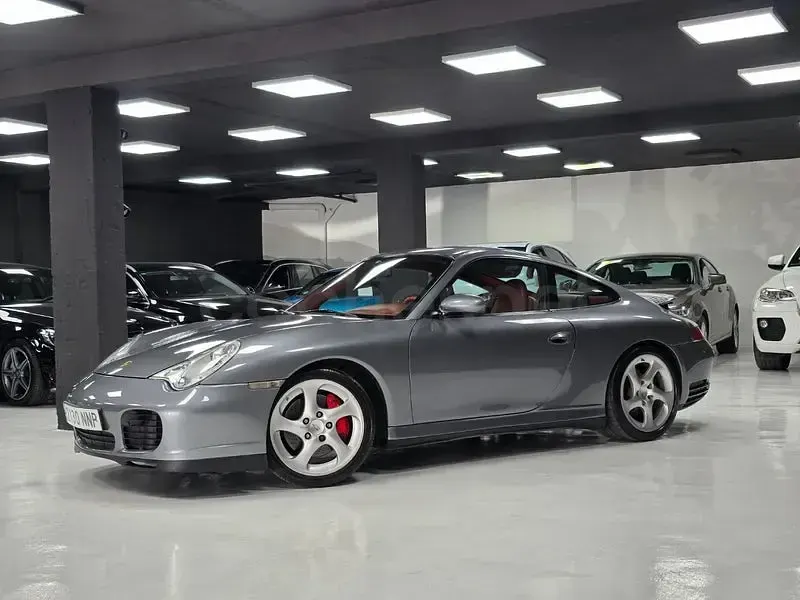 Usado Porsche 911 Carrera 4S 320 CV (235 kW) 2003 Gris / plata Coupe