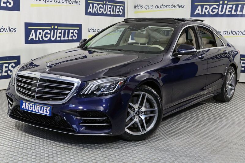 Azul Usado 2018 Mercedes S350 AMG Line Premium Berlina | 57.800 € (Precio justo) - Imagen 1/4