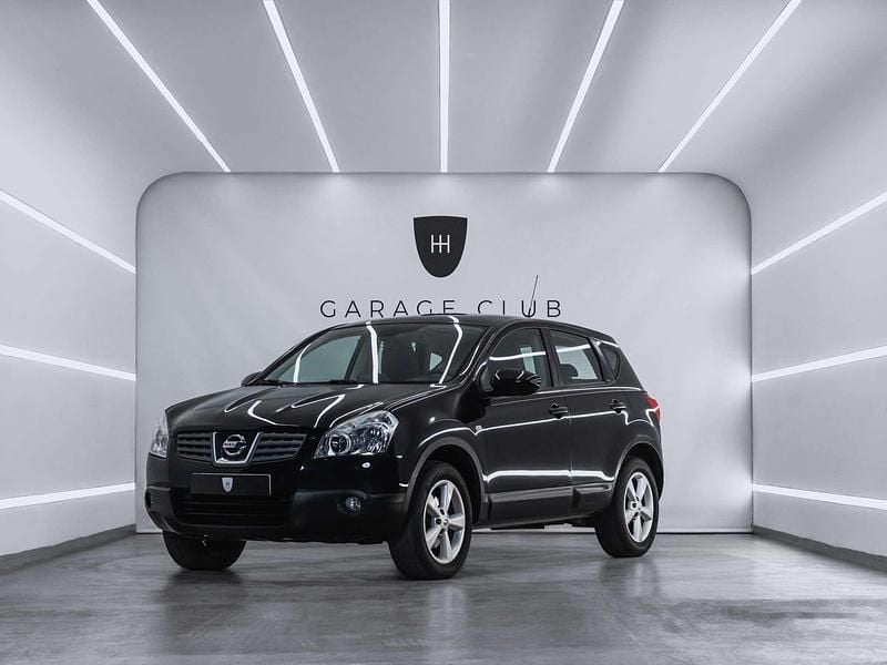 Negro Usado 2008 Nissan Qashqai Acenta SUV | 8499 € (Precio justo) - Imagen 1/4