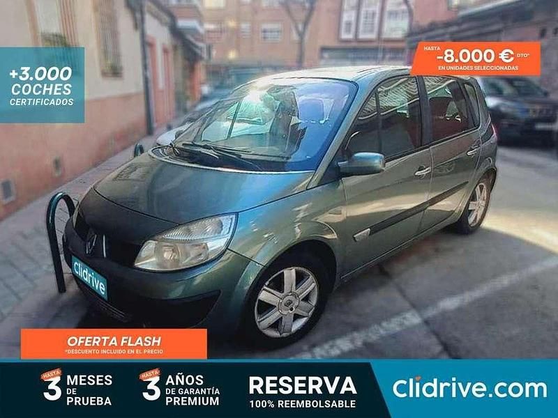 Verde Usado 2003 Renault Scénic Authentique Monovolumen | 3490 € (Precio justo) - Imagen 1/3