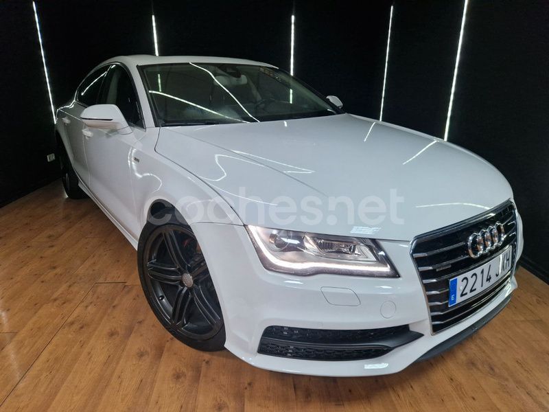 Blanco Usado 2013 Audi A7 Sportback S-Line Utilitario | 17.990 € (Buen precio) - Imagen 1/4
